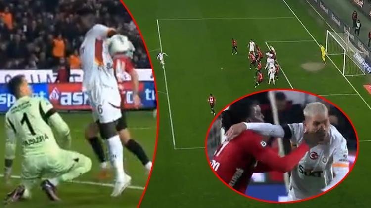 Gaziantep FK – Galatasaray maçında tartışmalı pozisyonlar: Ofsayt, penaltı, kırmızı kart… Hakem Kadir Sağlam’ın kararları çok konuşuldu!