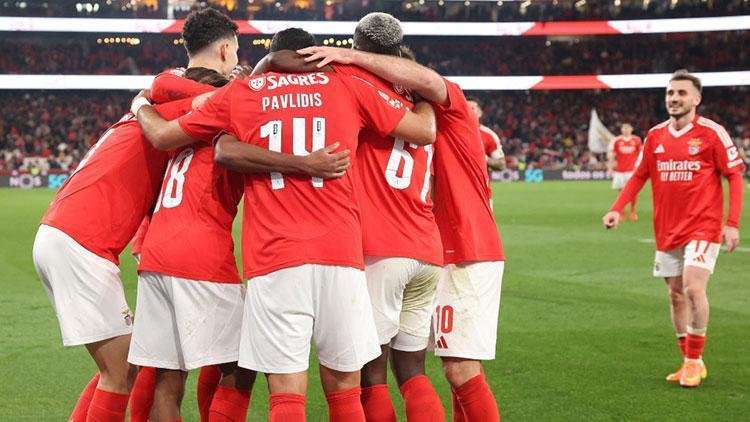 Pavlidis yine attı, Benfica zirve takibini sürdürdü! Kerem Aktürkoğlu, Orkun Kökçü…