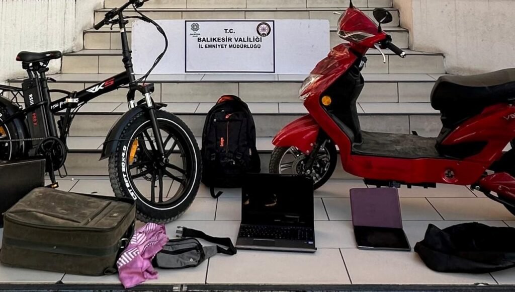 Ayvalık’ta hırsızlık yapan zanlı tutuklandı