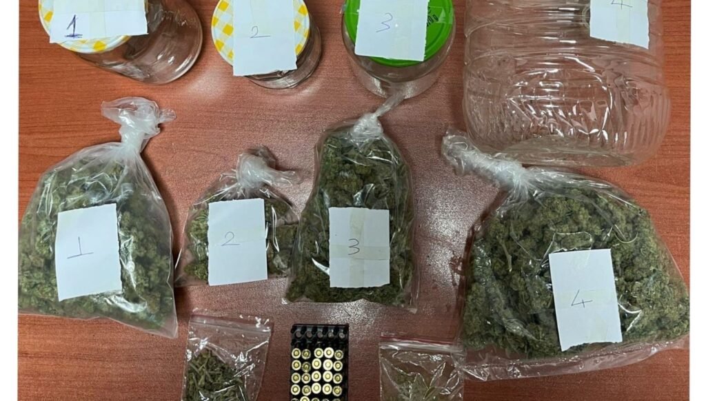 Gaziantep’te 1 kilo 605 gram esrar ele geçirildi