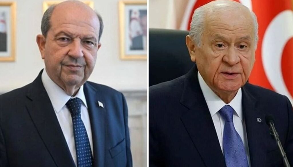 KKTC Cumhurbaşkanı Tatar, MHP lideri Bahçeli ile telefonda görüştü