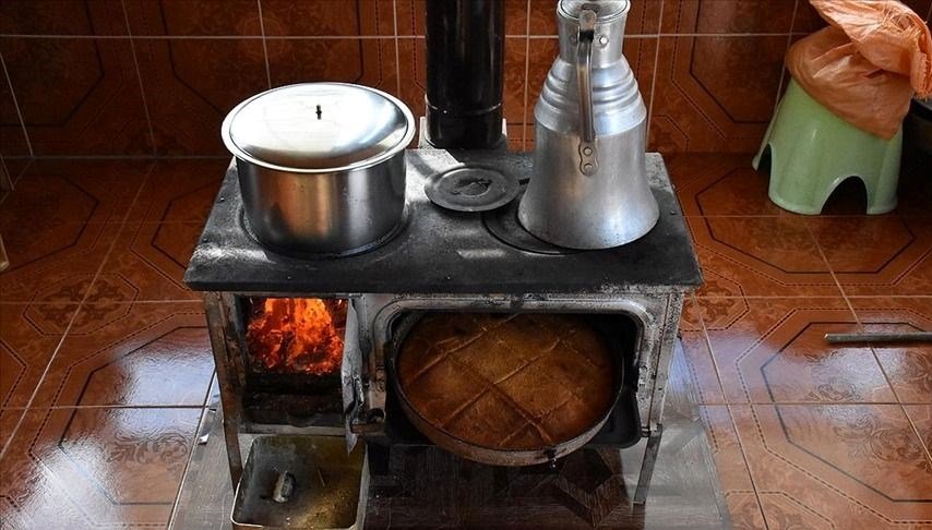 Soba külü yangın çıkardı