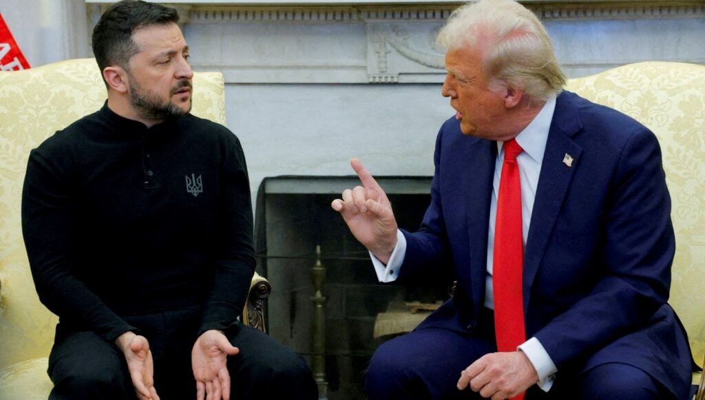 Trump ve Zelenski kavgadan sonra ilk kez görüştü