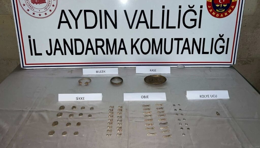 Aydın’da tarihi eser operasyonu