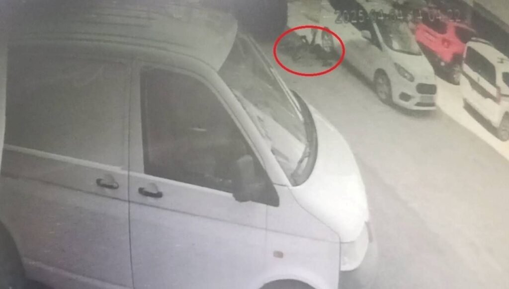 Bisiklet süren çocuk ölümden döndü