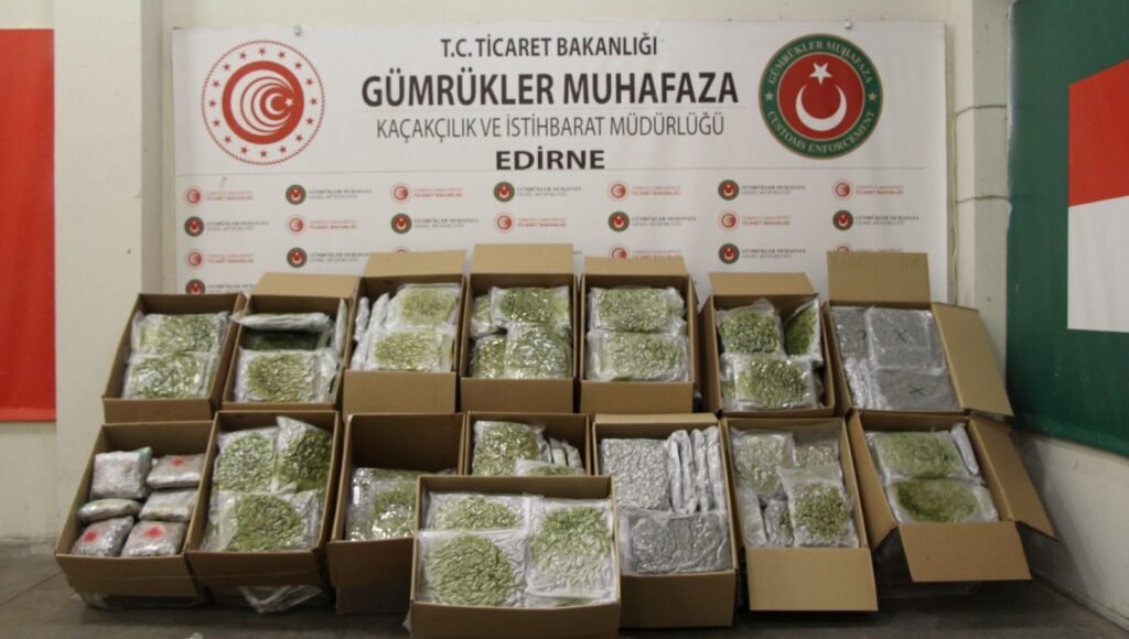 Kapıkule’de uyuşturucu operasyonu