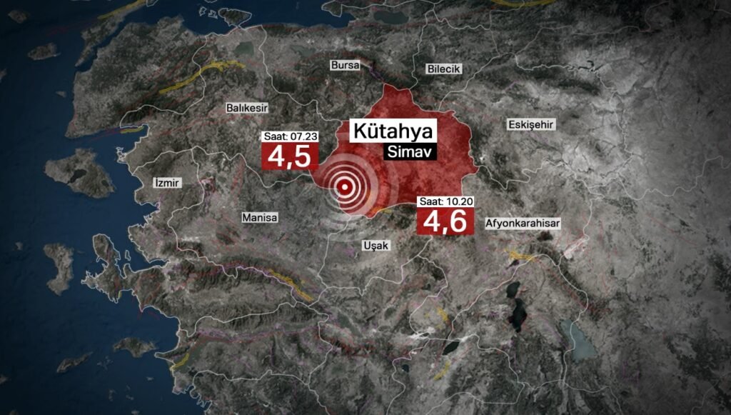 Kütahya’da art arda depremler: İki ilçede okullar bugün tatil