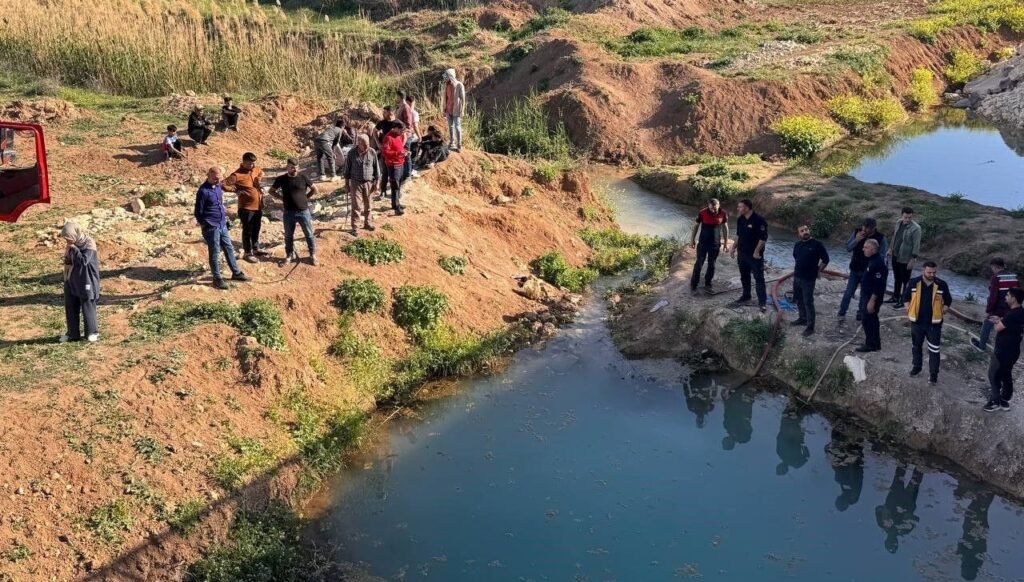 Şanlıurfa’da tahliye kanalına düşen çocuk boğuldu