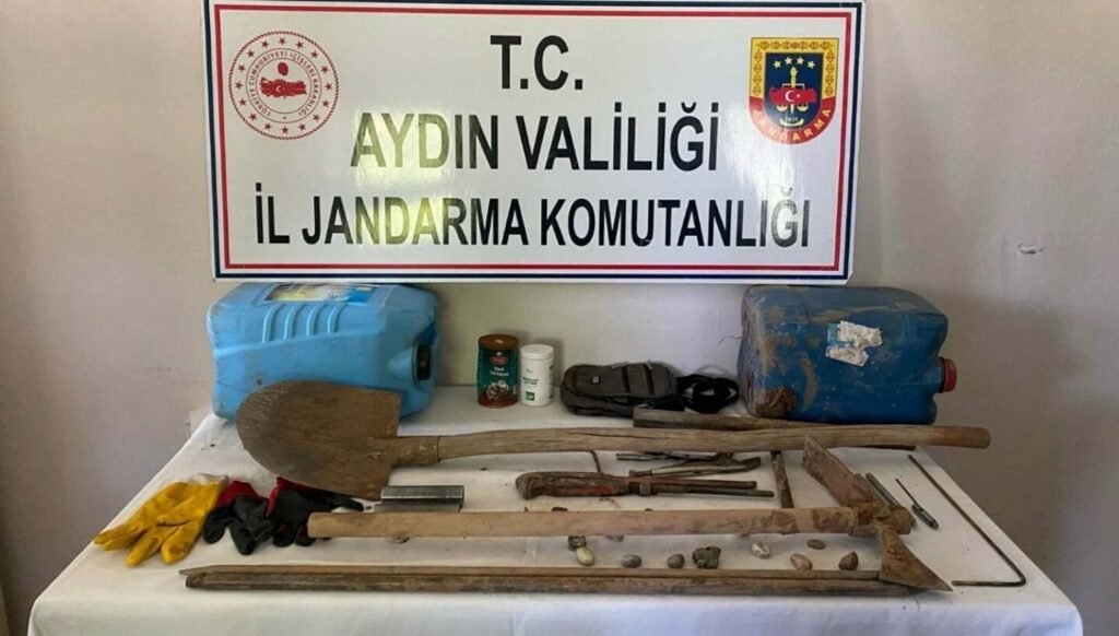 SİT alanında tarihi eser arayan şüpheliler yakalandı