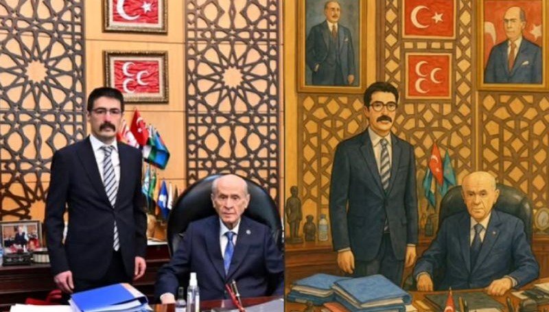 Sosyal medyada yeni akım! Studio Ghibli’deki ilk siyasetçi Devlet Bahçeli