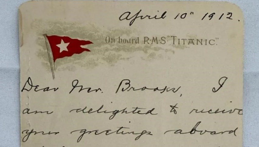 Titanik’in “kehanet” mektubu: 400 bin dolardan alıcı buldu