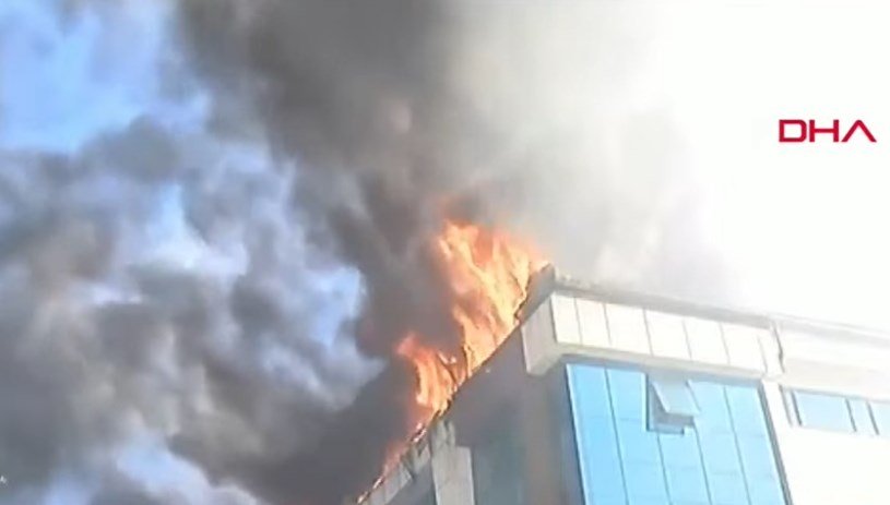 Esenyurt’ta tekstil fabrikasında yangın