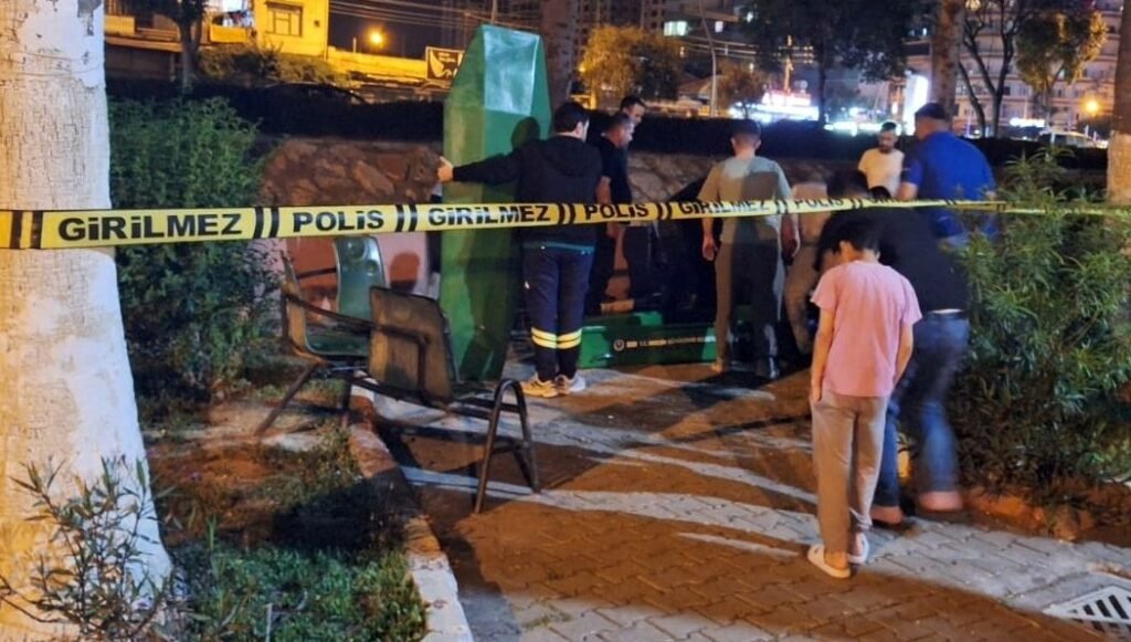 Parkta şüpheli ölüm