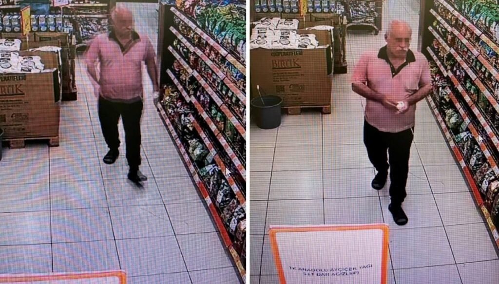 Torunuyla markete gitti, cüzdanı çalındı