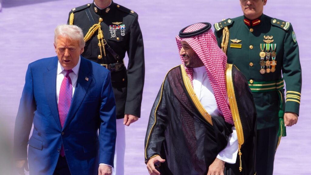 Trump, Orta Doğu turunun ilk ayağı olan Suudi Arabistan’da