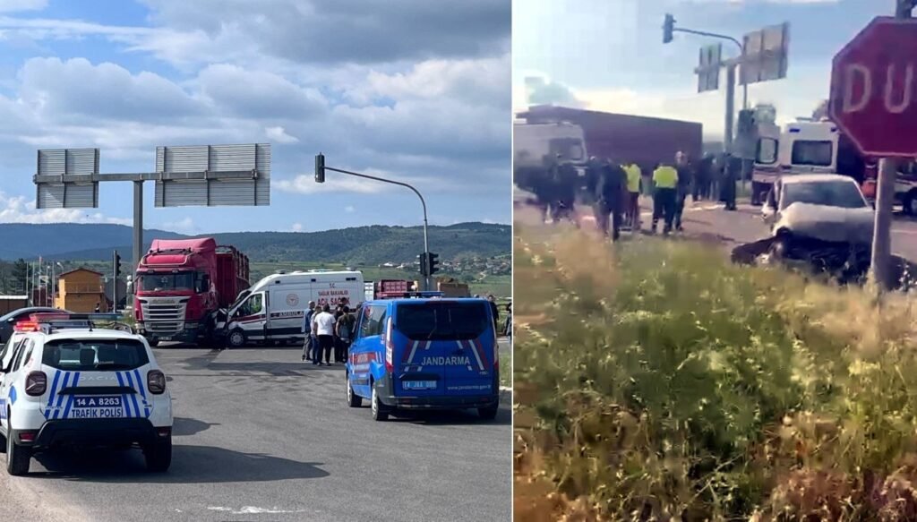 Başsavcıyı taşıyan ambulans kazaya karıştı: 1’i ağır, 8 yaralı
