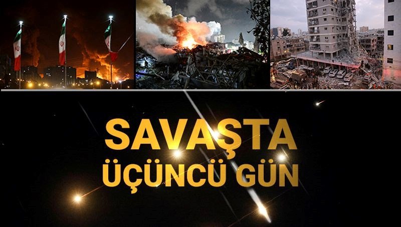 İsrail-İran savaşında dördüncü gece: İran yeni füze saldırısı başlattı