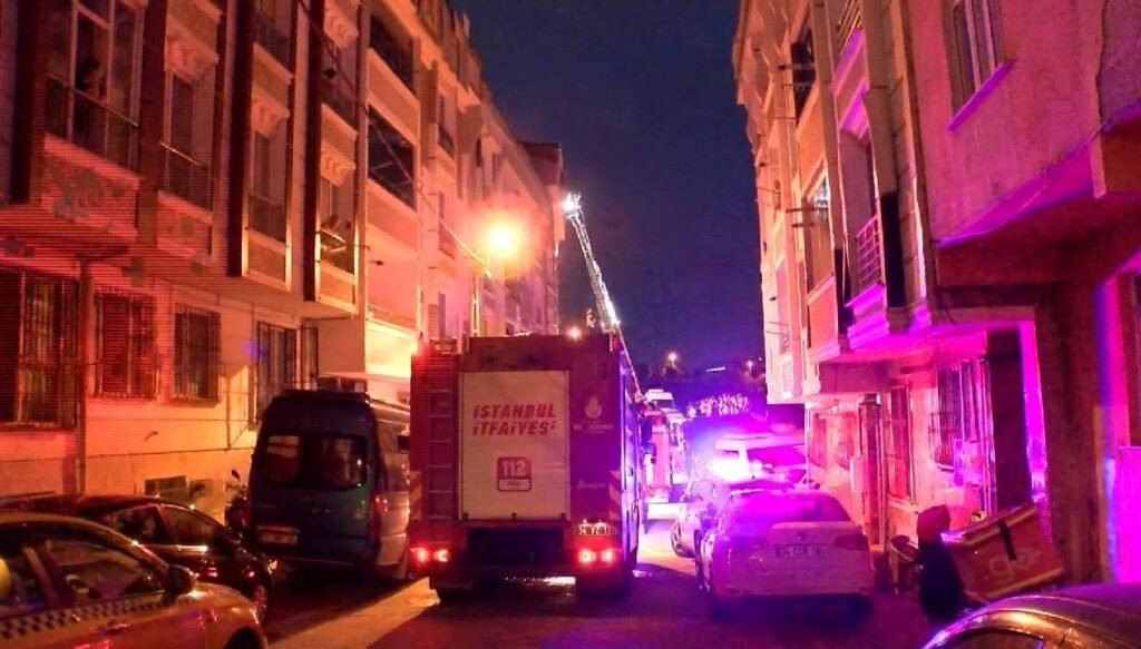 İstanbul’da sabaha karşı yangın paniği