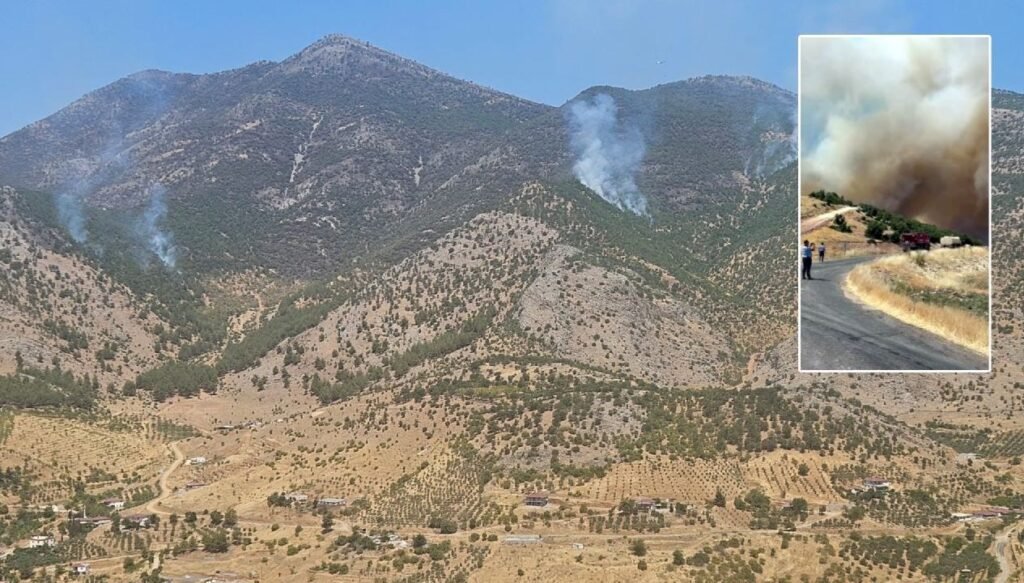 Kahramanmaraş’taki orman yangını 33 saatte söndürüldü
