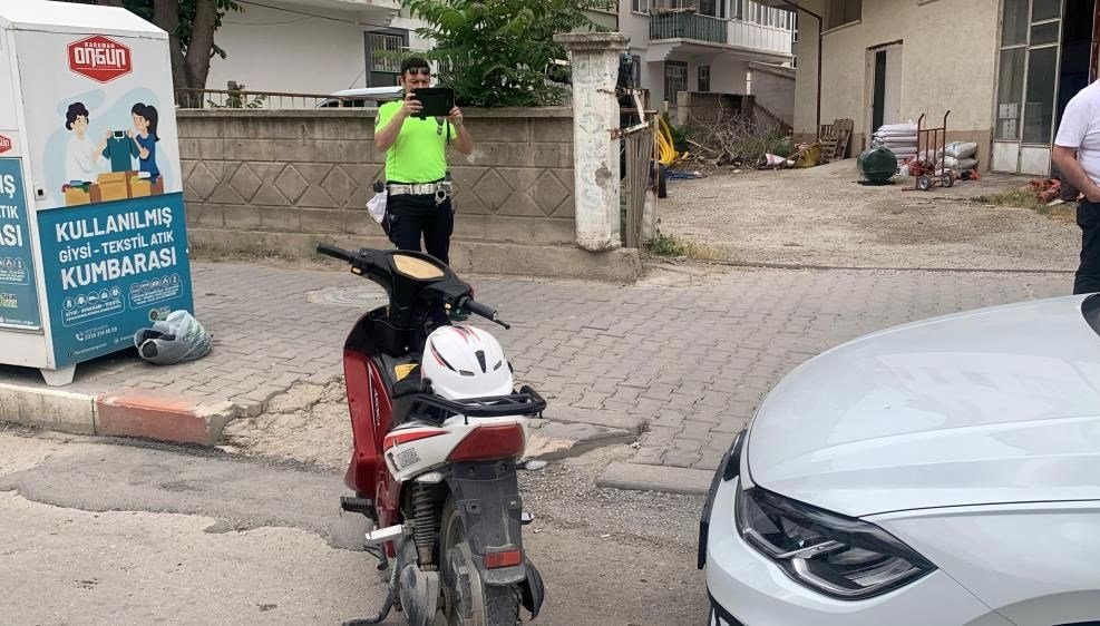 Karaman’da elektrikli bisiklet kazası