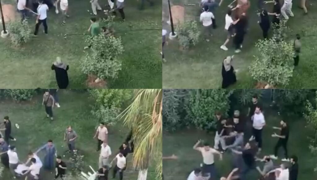 Mersin’de iki grup arasında sopalı sandalyeli kavga