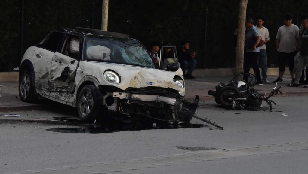 Otomobilin çarptığı kurye, ilk iş gününde öldü