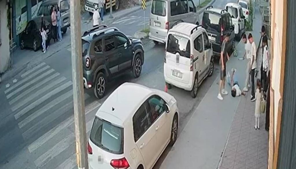 Sokak ortasında sopayla öldüresiye dayak