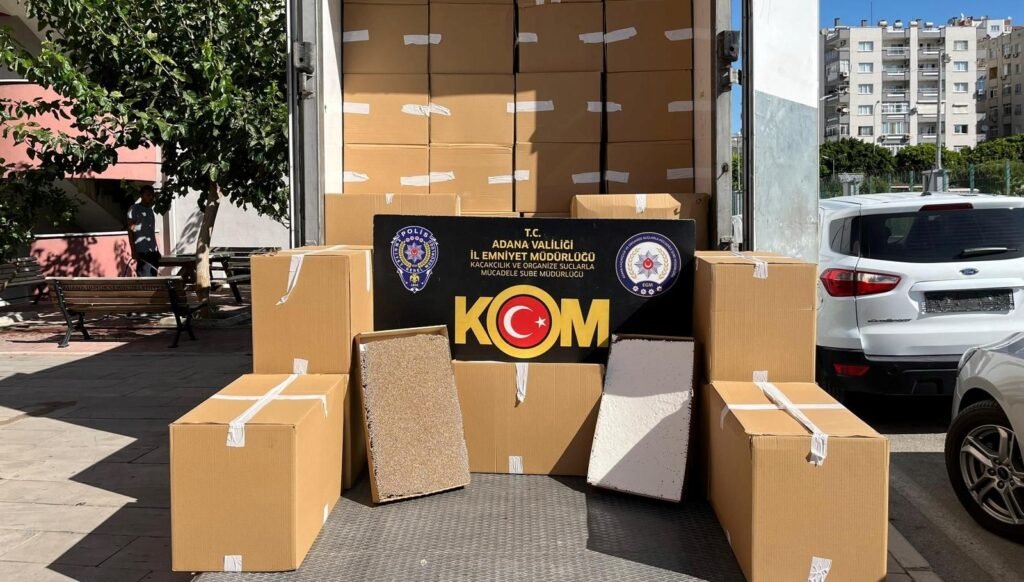 17 milyon TL değerinde kaçak sigara ele geçirildi