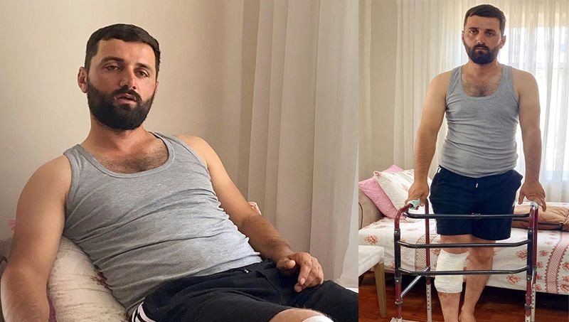 Arkadaşı kürekle vurdu, ayı saldırısından kurtuldu