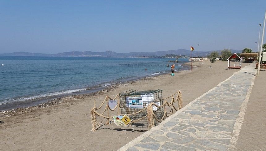Caretta caretta yumurtaları koruma altına alındı