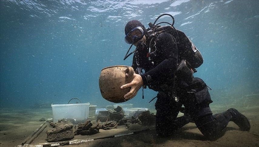 17. yüzyıl Osmanlı batığında yeni buluntular: Bir müzeyi dolduracak eşya çıktı
