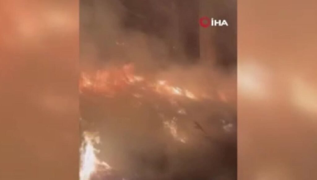 Ankara’da tarlalar yakıldı iddiası