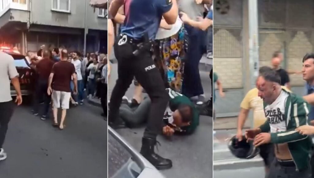 Bağcılar’da kadına bıçaklı saldırı: Şüpheliyi linçten polis kurtardı