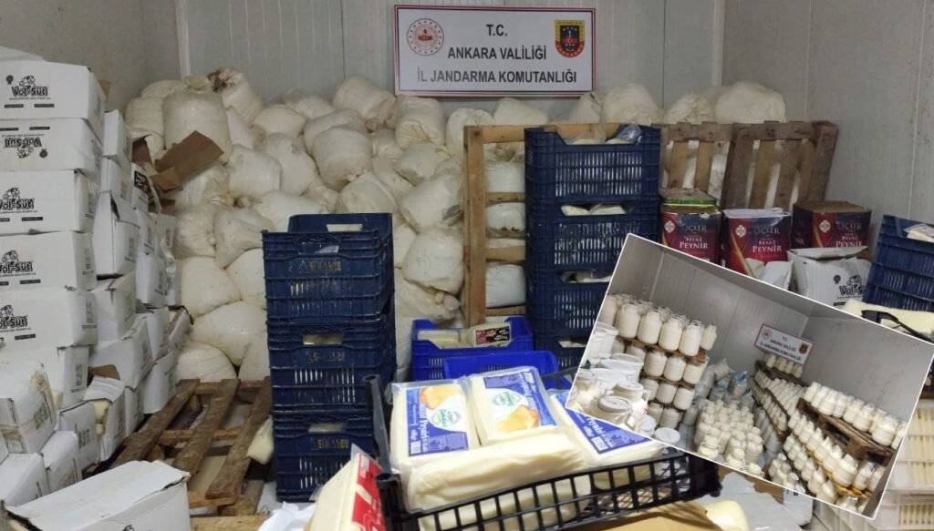 Başkentte halk sağlığını tehdit eden 12 milyon TL’lik ürün ele geçirildi
