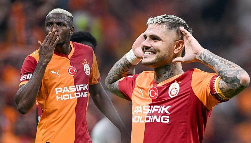 Galatasaray’ın golcüleri durmuyor: Osimhen ve Icardi bu maçı da boş geçmedi