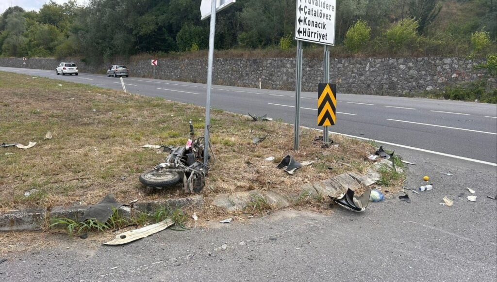 Sakarya’da feci kaza: Elektrikli bisiklet sürücüsü öldü