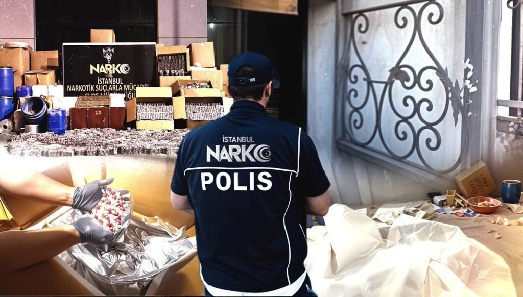 Uyuşturucu tacirlerine baskın: Milyonlarca hap yakalandı