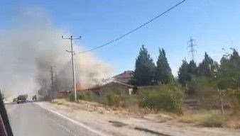 Bursa’daki fabrika yangını paniğe neden oldu