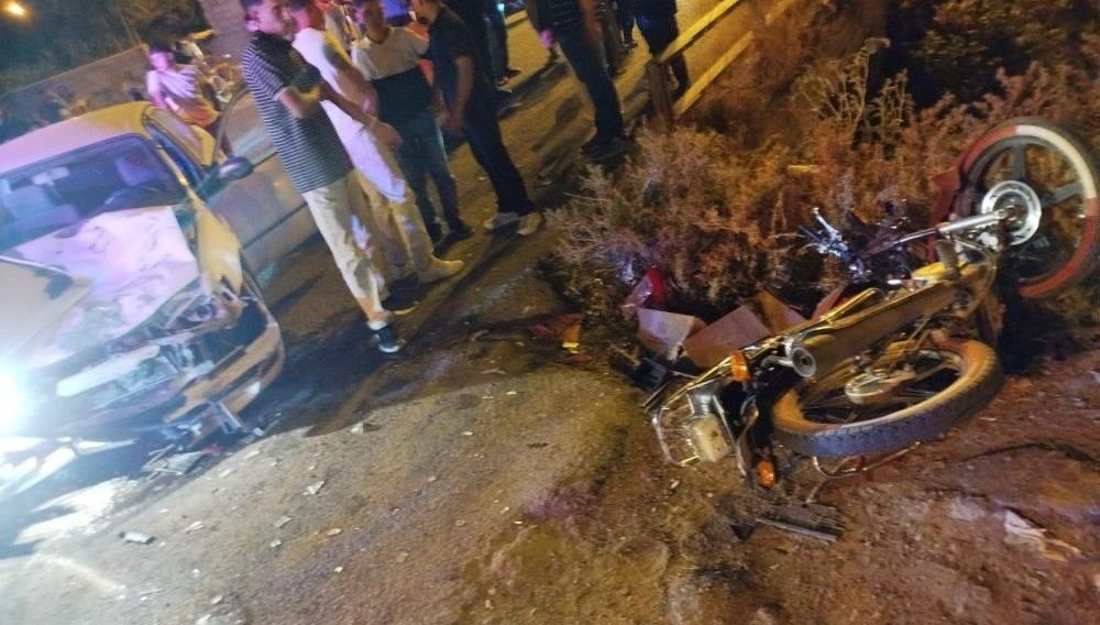 Iğdır’da otomobil ile motosiklet çarpıştı: 2’si ağır 3 yaralı