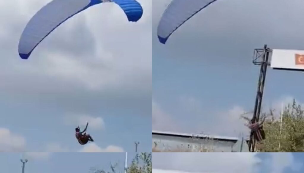 Mersin’de iki ayrı paraşüt kazası: Biri direğe takıldı, diğeri denize düştü
