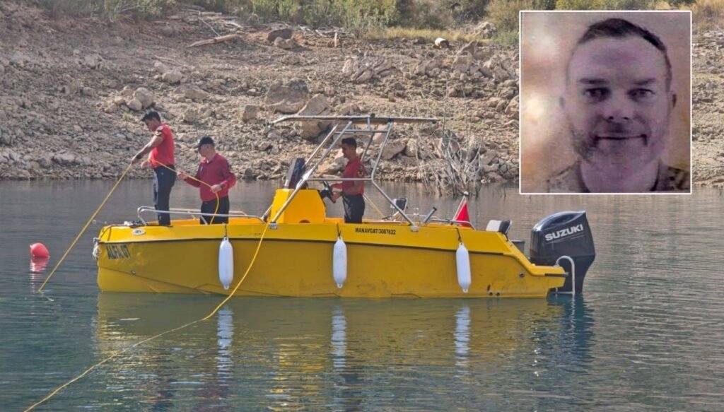 Baraj gölünde kaybolan İrlandalı turist drone ve robotla arandı