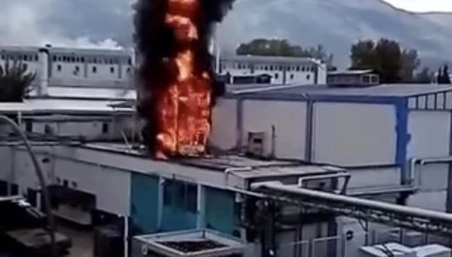 Bursa’da fabrika yangını