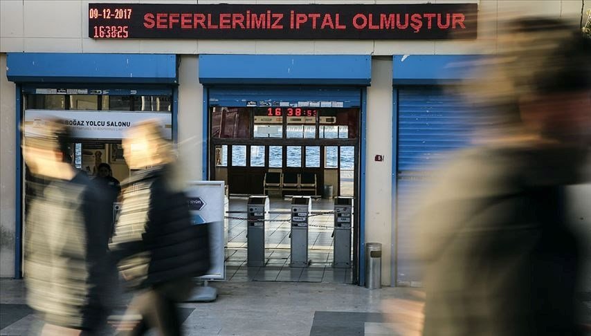 Marmara’da lodos: Yola çıkacaklar dikkat! Bazı seferler iptal edildi
