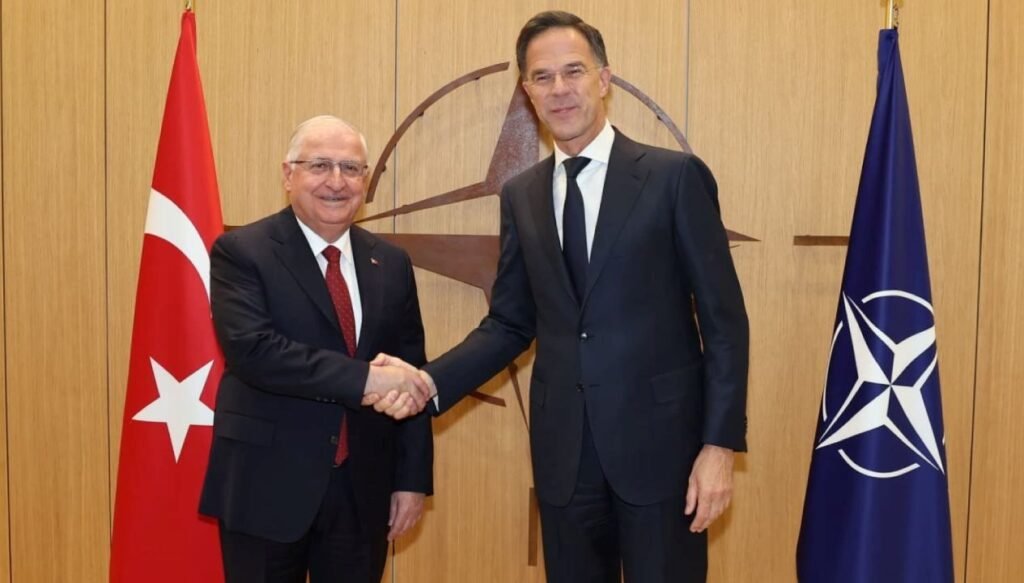 Milli Savunma Bakanı Güler, NATO Genel Sekreteri Rutte ile görüştü