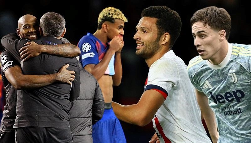 Şampiyonlar Ligi’nde neler oldu neler: Bol sürprizli gecede PSG, Barcelona’yı 90’da yıktı