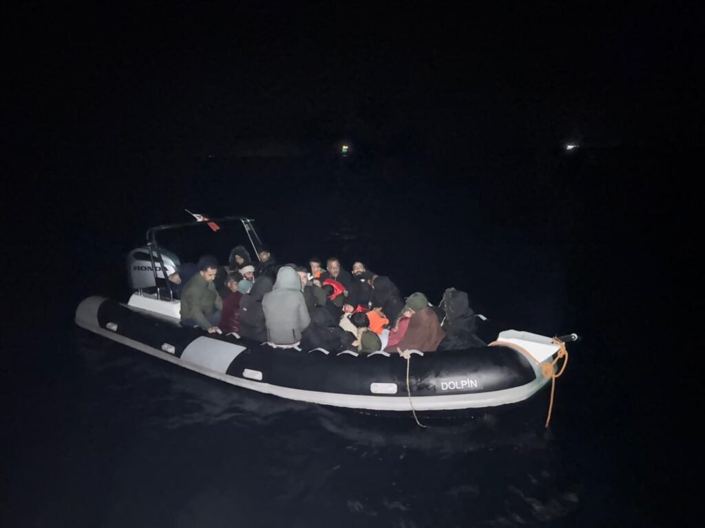 Fethiye’de 31 kaçak göçmen kurtarıldı