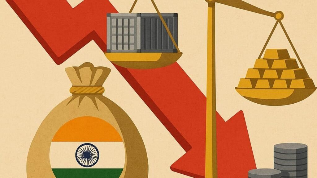 Hindistan’ın ticaret açığı rekor kırdı: ABD’ye ihracat düştü, altın ithalatı fırladı