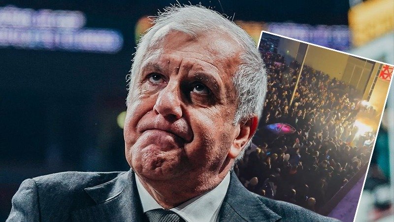 Obradovic gitti, taraftarlar salonu bastı! “Maçı oynatmayız” tehdidi ve antrenman iptali