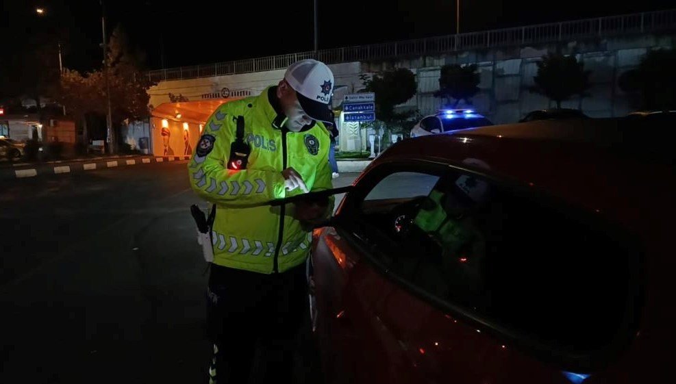 Tekirdağ’da trafik denetimi: 50 bin lira ceza yazıldı