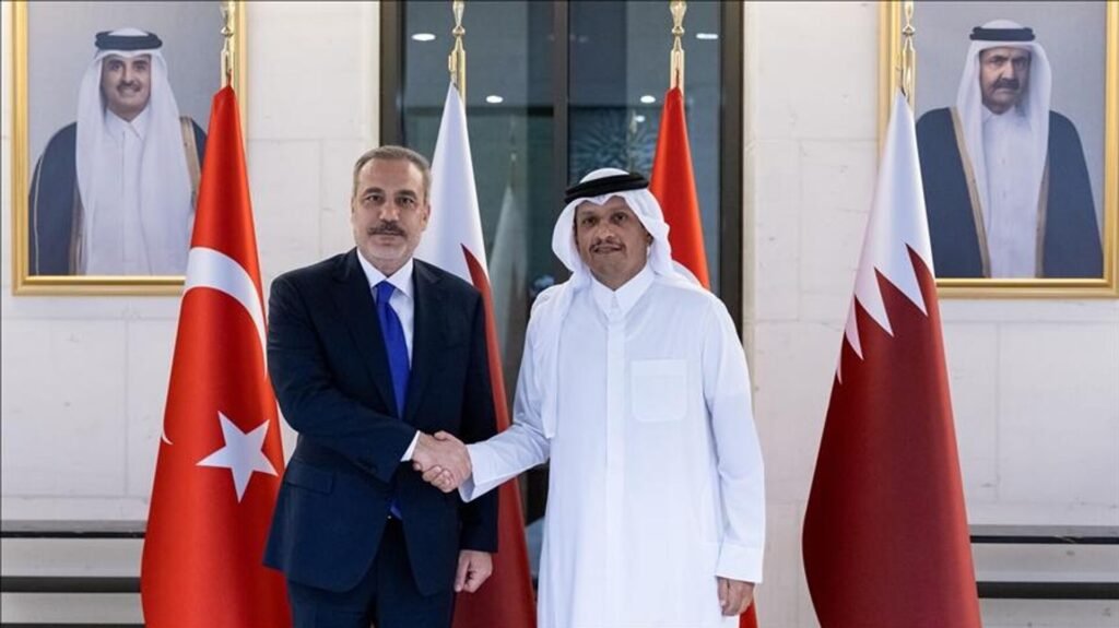 Dışişleri Bakanı Fidan, Katar Başbakanı Al Sani’yle görüştü